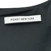 フォクシー ニューヨーク FOXEY NEW YORK Barron ノースリーブワンピース 36344 ブラック トリアセテート レディース ワンピース