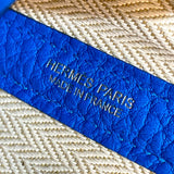 エルメス HERMES ネオガーデン23 W刻 ブルーイドラ ネゴンダ レディース ハンドバッグ