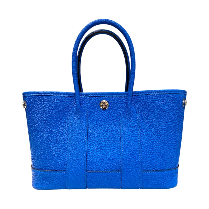 エルメス HERMES ネオガーデン23 W刻 ブルーイドラ ネゴンダ レディース ハンドバッグ