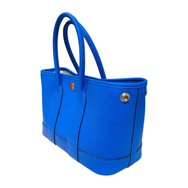 エルメス HERMES ネオガーデン23 W刻 ブルーイドラ ネゴンダ レディース ハンドバッグ