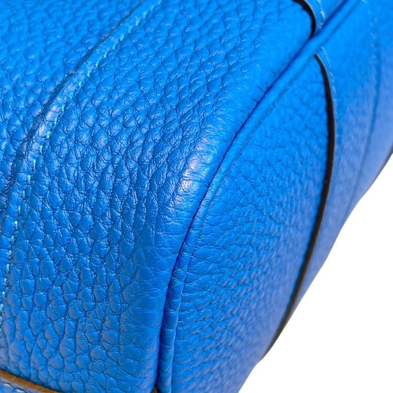 エルメス HERMES ネオガーデン23 W刻 ブルーイドラ ネゴンダ レディース ハンドバッグ