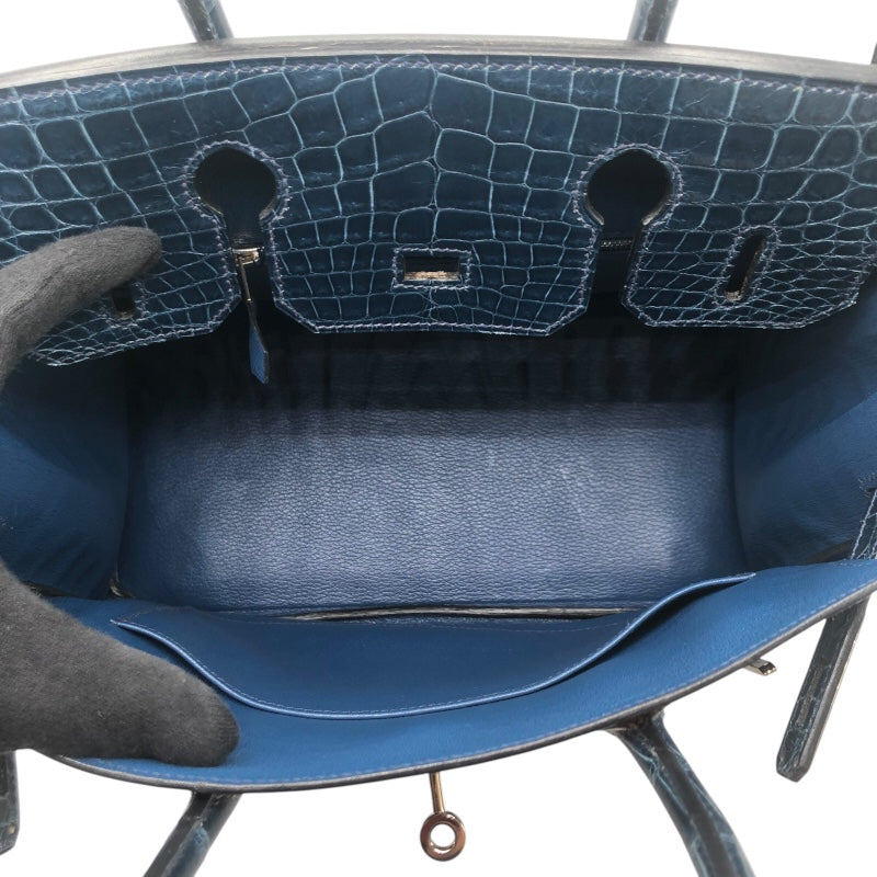 エルメス HERMES バーキン30 □I刻 コルヴェール SV金具 ニロティカス レディース ハンドバッグ