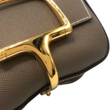 エルメス HERMES デッラカヴァッレリアミニ B刻 エトゥープ SV金具 エプソン レディース ショルダーバッグ