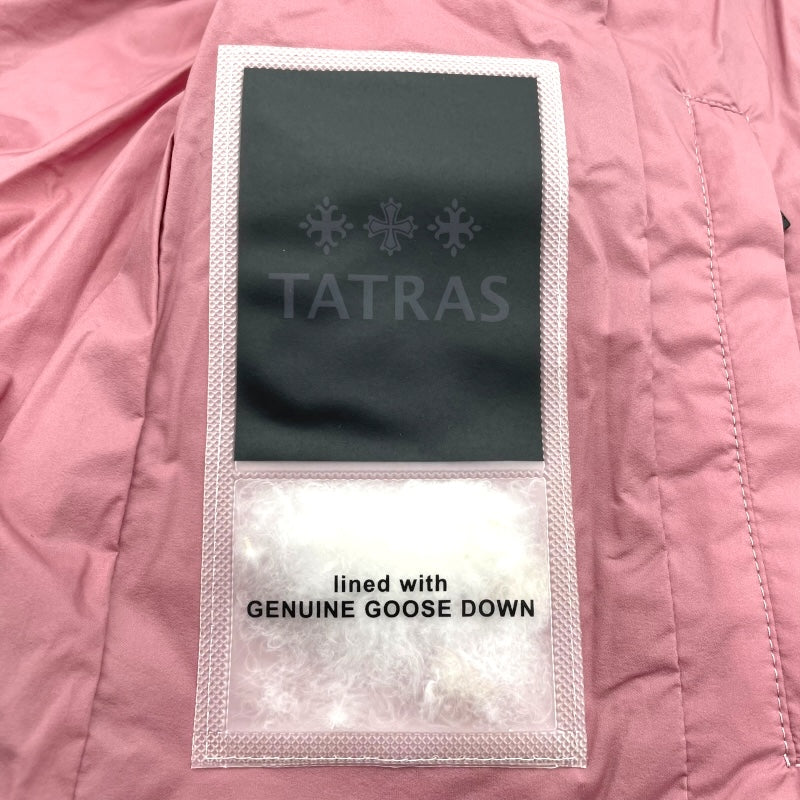 タトラス TATRAS NOKO ライトダウンジャケット LJXA0027013588 ピンク ナイロン レディース ダウンジャケット
