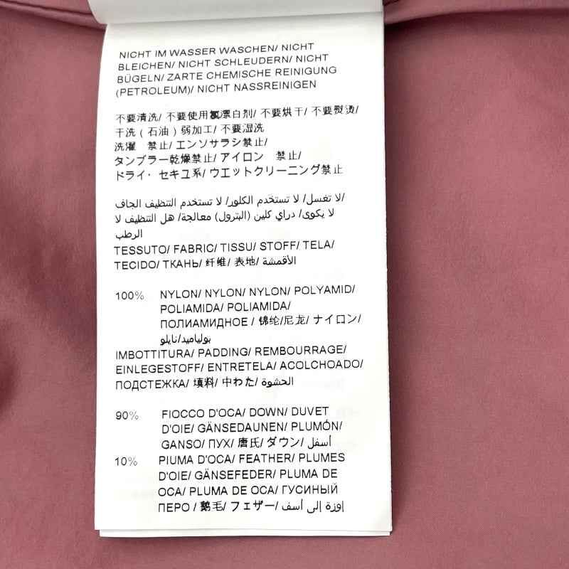 タトラス TATRAS NOKO ライトダウンジャケット LJXA0027013588 ピンク ナイロン レディース ダウンジャケット