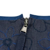 フォクシー FOXEY Bloom 花柄ノースリーブワンピース 41264 ネイビー リネン レディース ワンピース