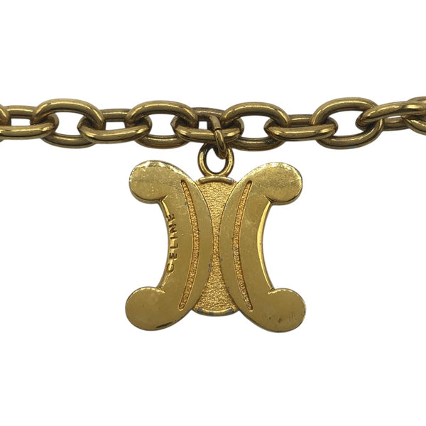 セリーヌ CELINE トリオンフヴィンテージネックレス ゴールド メタル アクセサリー