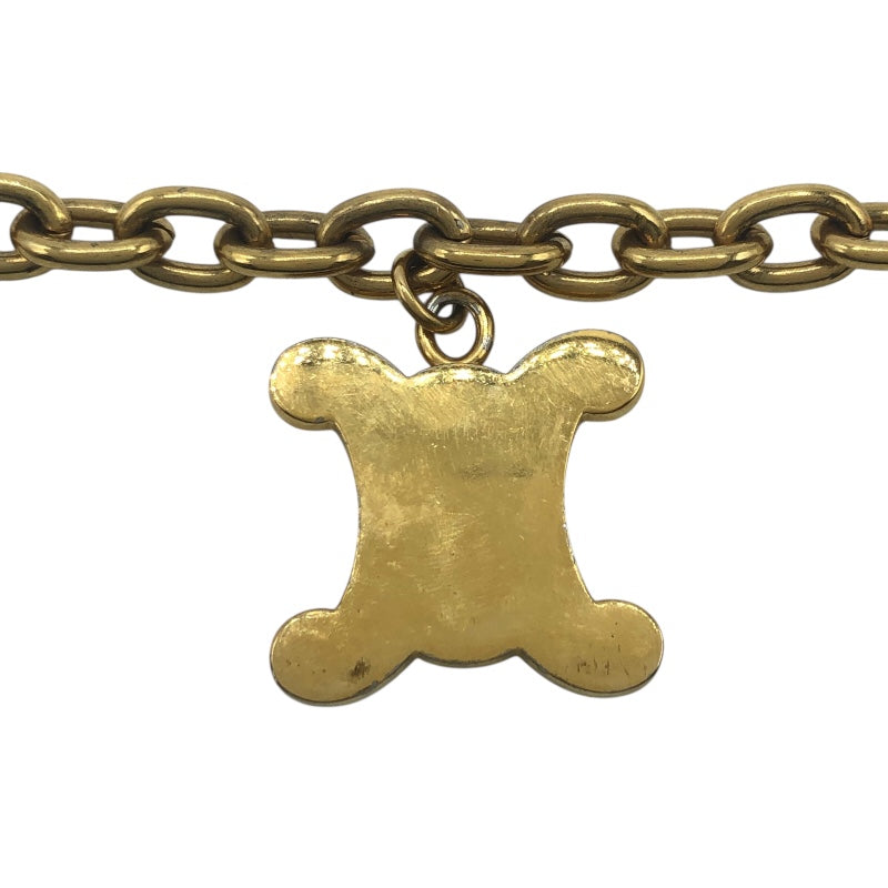 セリーヌ CELINE トリオンフヴィンテージネックレス ゴールド メタル アクセサリー