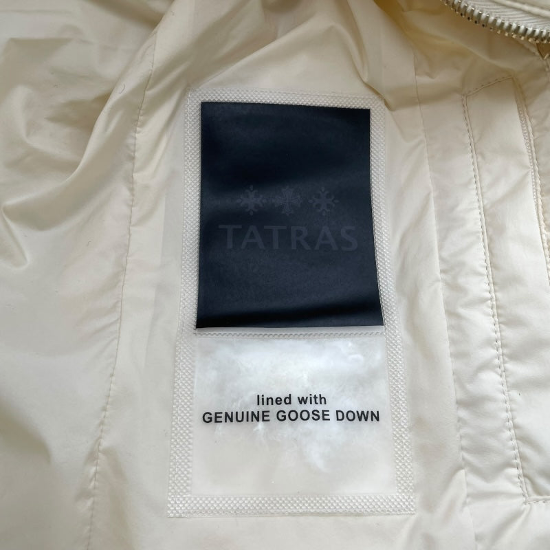 タトラス TATRAS NORKO ライトダウンジャケット LTAT25S4002-D ホワイト ナイロン レディース ダウンジャケット