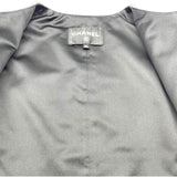 シャネル CHANEL ココマークボタン シルク ノーカラージャケット P64052 V60050 ブラック シルク レディース その他アウター