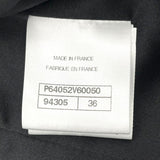 シャネル CHANEL ココマークボタン シルク ノーカラージャケット P64052 V60050 ブラック シルク レディース その他アウター