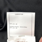 シャネル CHANEL ココマークボタン シルク ノーカラージャケット P64052 V60050 ブラック シルク レディース その他アウター