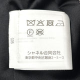 シャネル CHANEL ココマークボタン シルク ノーカラージャケット P64052 V60050 ブラック シルク レディース その他アウター