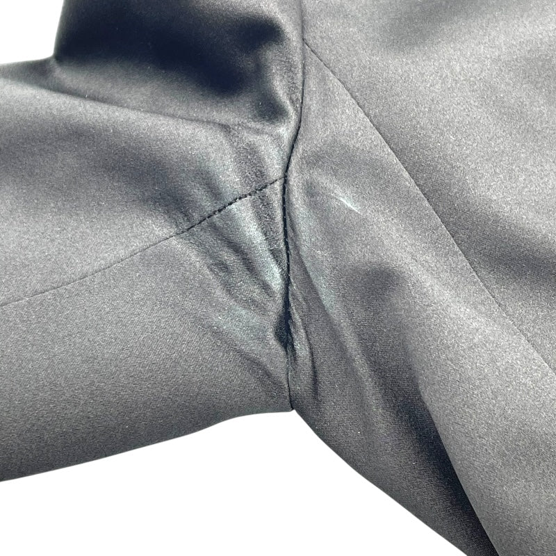 シャネル CHANEL ココマークボタン シルク ノーカラージャケット P64052 V60050 ブラック シルク レディース その他アウター