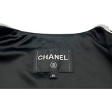 シャネル CHANEL ココマークボタン シルク ノーカラージャケット P64052 V60050 ブラック シルク レディース その他アウター
