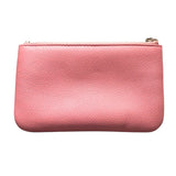 シャネル CHANEL ラッキーフラワーポーチ ピンク　ゴールド金具 カーフスキン レディース ポーチ