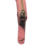 シャネル CHANEL ラッキーフラワーポーチ ピンク　ゴールド金具 カーフスキン レディース ポーチ