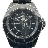 シャネル CHANEL J12 マドモアゼルラパウザ 38MM H7609 ブラック セラミック 自動巻き メンズ 腕時計