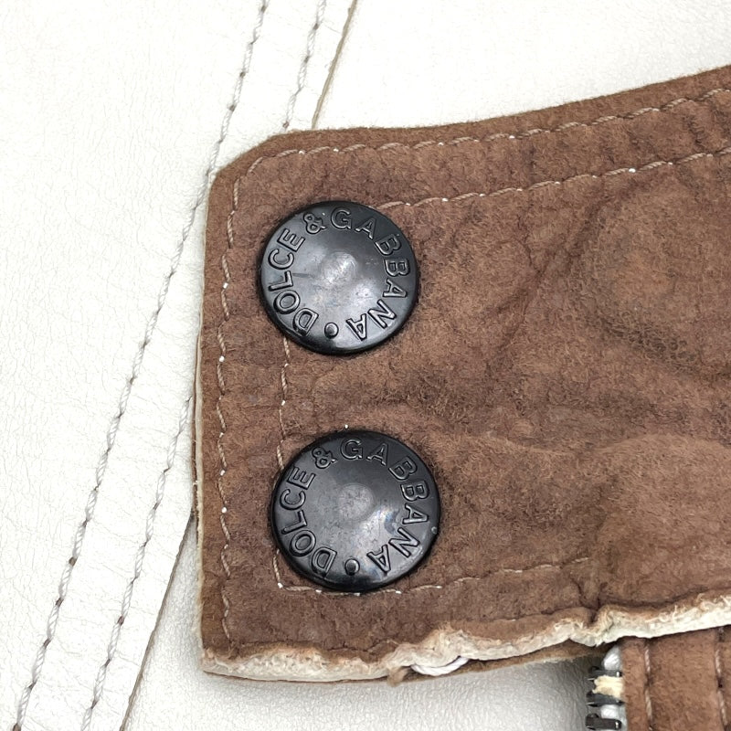 ドルチェ＆ガッバーナ Dolce & Gabbana リバーシブルレザージャケット