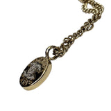 シャネル CHANEL ココマークラウンドネックレス ゴールド メタル/ラインストーン アクセサリー