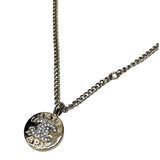 シャネル CHANEL ココマークラウンドネックレス ゴールド メタル/ラインストーン アクセサリー
