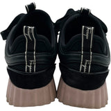 サルヴァトーレ・フェラガモ Salvatore Ferragamo ビジュー装飾ローカットスニーカー ブラック キャンバス レディース スニーカー