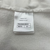 シャネル CHANEL グラフィックジップアップスウェットパーカー P63299 ホワイト コットン レディース パーカー