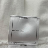シャネル CHANEL グラフィックジップアップスウェットパーカー P63299 ホワイト コットン レディース パーカー