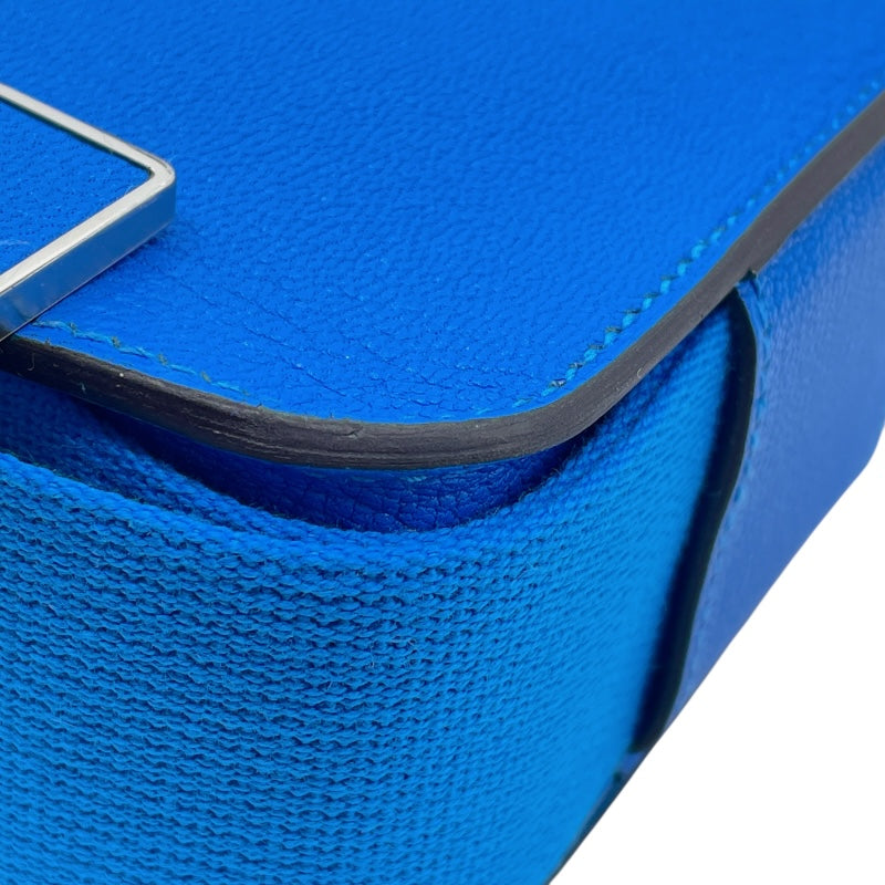 エルメス HERMES ゲタ W刻印(2024年製) ブルーイドラ シルバー金具