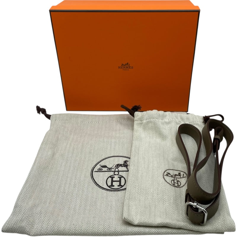 エルメス HERMES インザループボディバッグ W刻 エトゥープ SV金具