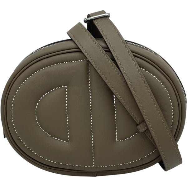 エルメス HERMES インザループボディバッグ W刻 エトゥープ SV金具