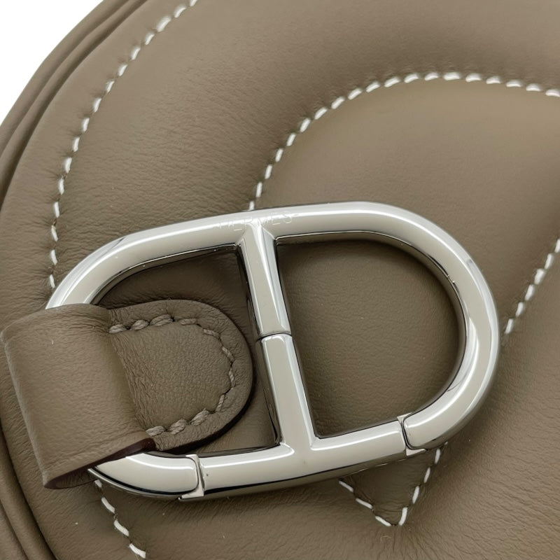 エルメス HERMES インザループボディバッグ W刻 エトゥープ SV金具