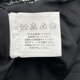 シャネル CHANEL ウールツイードスリットスカート P36414 ブラック ウール レディース スカート