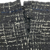 シャネル CHANEL ウールツイードスリットスカート P36414 ブラック ウール レディース スカート