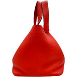 エルメス HERMES ピコタンロックMM □P刻印 ローズジャイプール/シルバー金具 トリヨン レディース ハンドバッグ
