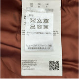 ヒューゴボス HUGO BOSS ラムレザーパンツ ブラウン レザー レディース パンツ
