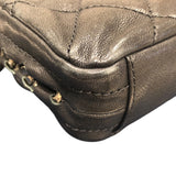 シャネル CHANEL マトラッセチェーンショルダー ブラック／シルバー金具 ヴィンテージカーフ レディース ショルダーバッグ