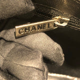 シャネル CHANEL マトラッセチェーンショルダー ブラック／シルバー金具 ヴィンテージカーフ レディース ショルダーバッグ