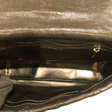 シャネル CHANEL マトラッセチェーンショルダー ブラック／シルバー金具 ヴィンテージカーフ レディース ショルダーバッグ