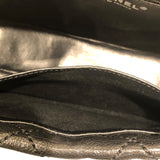 シャネル CHANEL マトラッセチェーンショルダー ブラック／シルバー金具 ヴィンテージカーフ レディース ショルダーバッグ