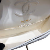 シャネル CHANEL マトラッセ25 A01112 ホワイト GD金具 キャビア レディース ショルダーバッグ