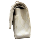 シャネル CHANEL マトラッセ25 A01112 ホワイト GD金具 キャビア レディース ショルダーバッグ