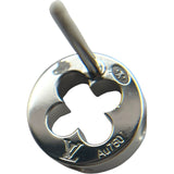 ルイ・ヴィトン LOUIS VUITTON アンプラントピアス ホワイトゴールド Au750 ジュエリー