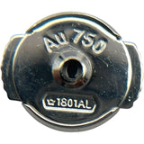 ルイ・ヴィトン LOUIS VUITTON アンプラントピアス ホワイトゴールド Au750 ジュエリー