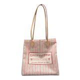 ルイ・ヴィトン LOUIS VUITTON キャリーイット M15121 ベージュ・プラム キャンバス レディース トートバッグ