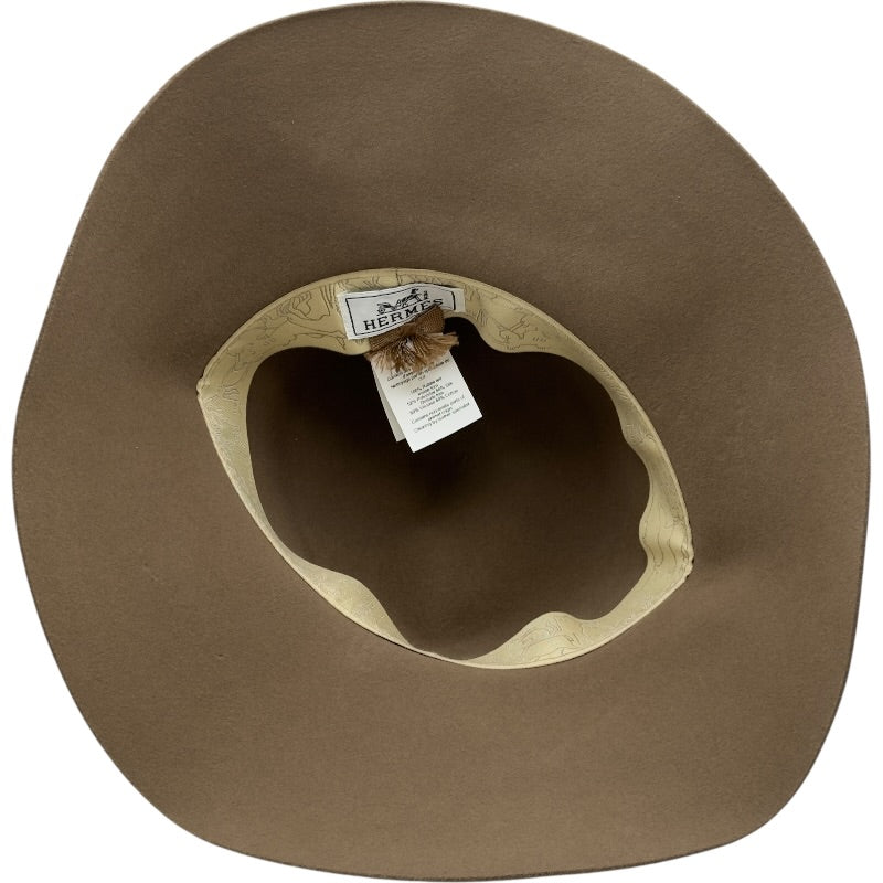 エルメス HERMES ポップHラビットフェルトハット ライトカーキ