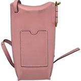 ロエベ LOEWE ゲートポケットショルダー 109.30.Z42 ピンク レザー レディース ショルダーバッグ