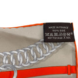 エルメス HERMES カレ70 GRAND MANEGE DETAIL マルチカラー シルク レディース スカーフ