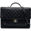 シャネル CHANEL マトラッセ2WAYブリーフケース AS5703 ブラックbGD金具 ラムスキン メンズ ブリーフケース