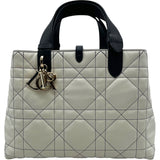 クリスチャン・ディオール Christian Dior トゥジュール ミディアム M2821OSUV ホワイト/ブラック カーフ レディース ハンドバッグ